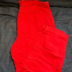 Red Harper Work Pants